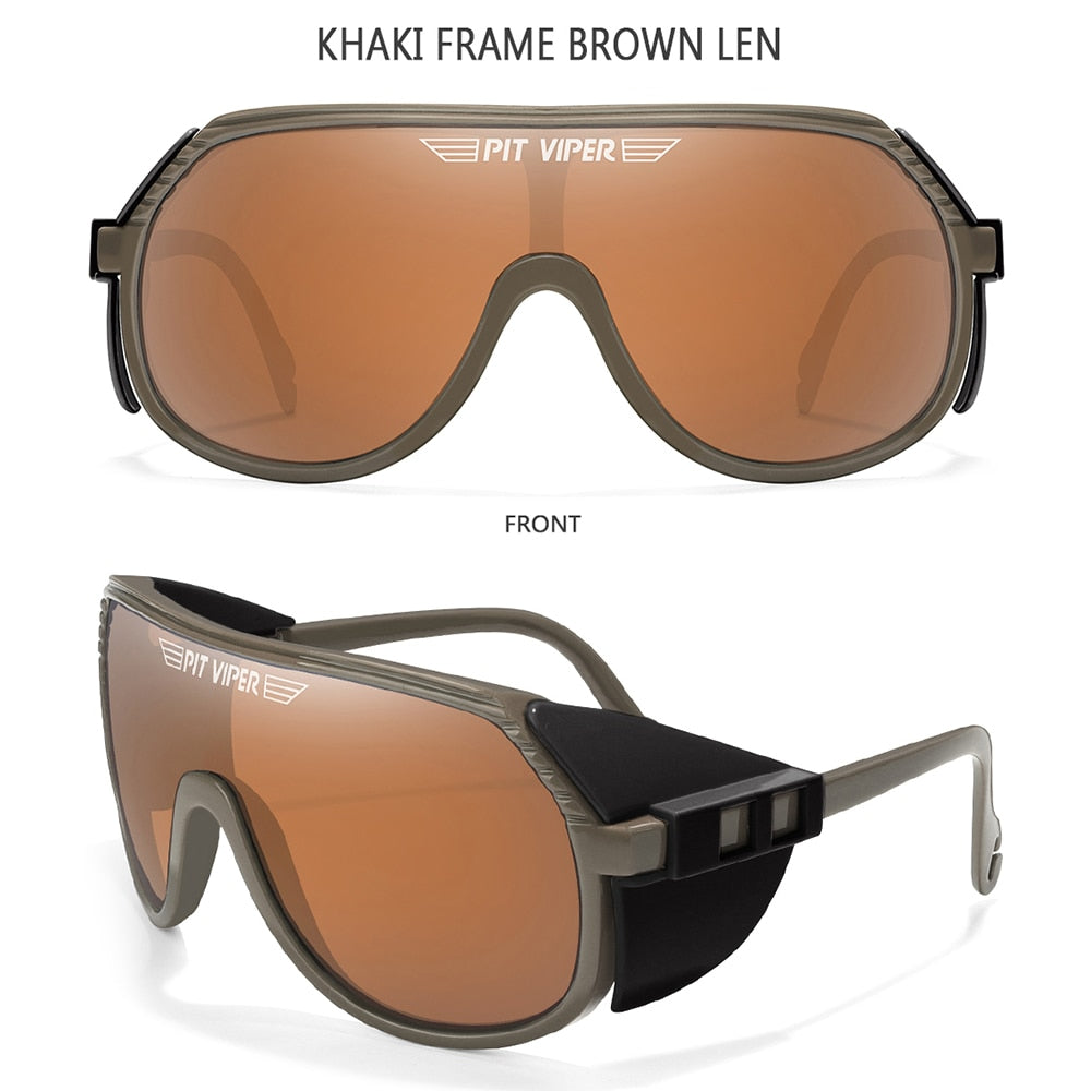 Saich Pit Viper Brand Designer Sunglasses Men Polarized Male Sun Glasses Fishing Goggles Women Retro Vintage Uv400 Eyewear